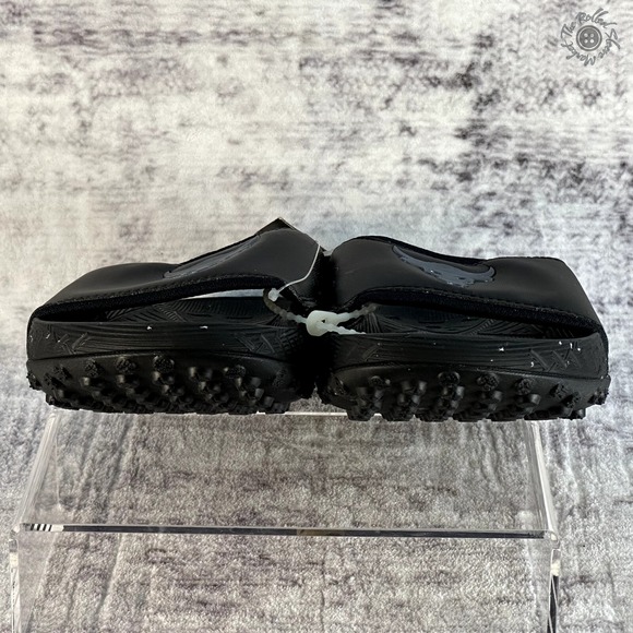 New With Tag‎ - Under Armour Project Rock 3 Men 7 Women 8.5 Slides Black - Picture 7 of 10